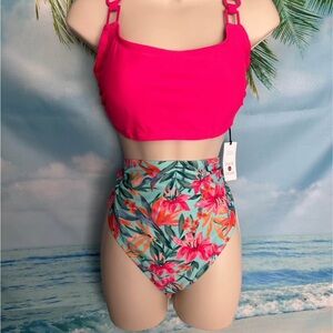 Shade & Shore Floral Bikini Set